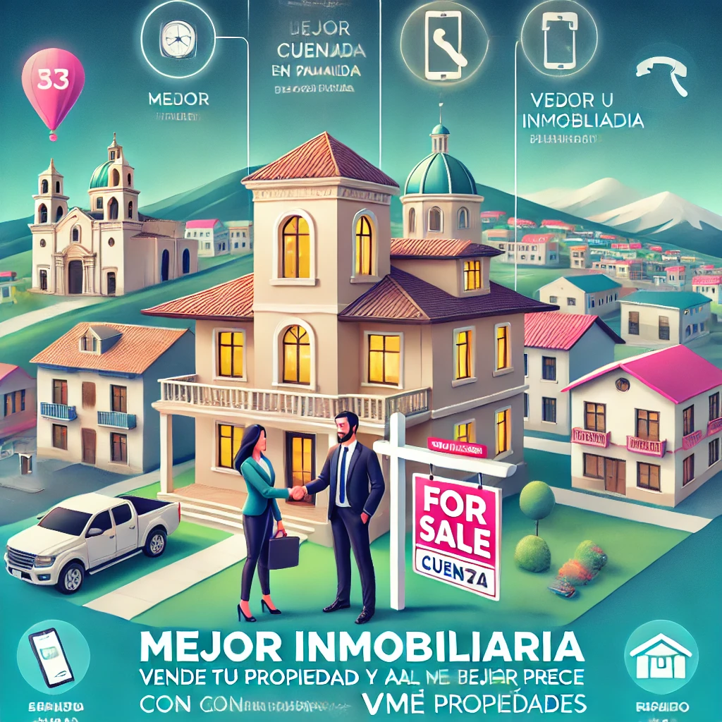 MEJOR INMOBILIARIA PARA VENDER PROPIEDADES EN CUENCA