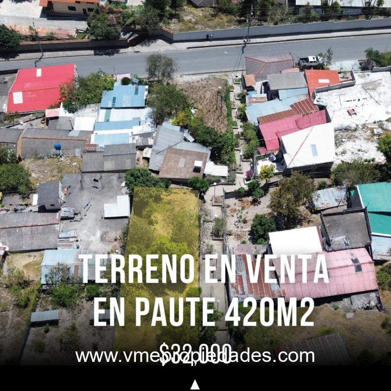 TERRENO EN VENTA PAUTE